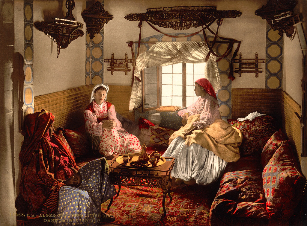 Distinguished Moorish women, Algiers, Algeria, ca. 1899