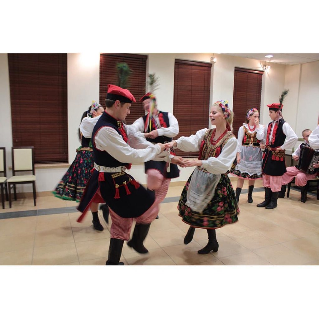 Krakow, Poland. Traditional Polish dancers perform for a wedding in a local hotel. #fromthearchives